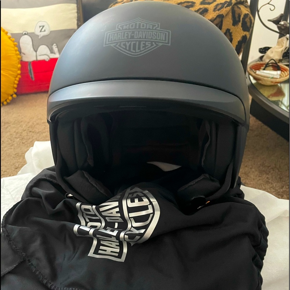 Harley Davidson black matte helmet
